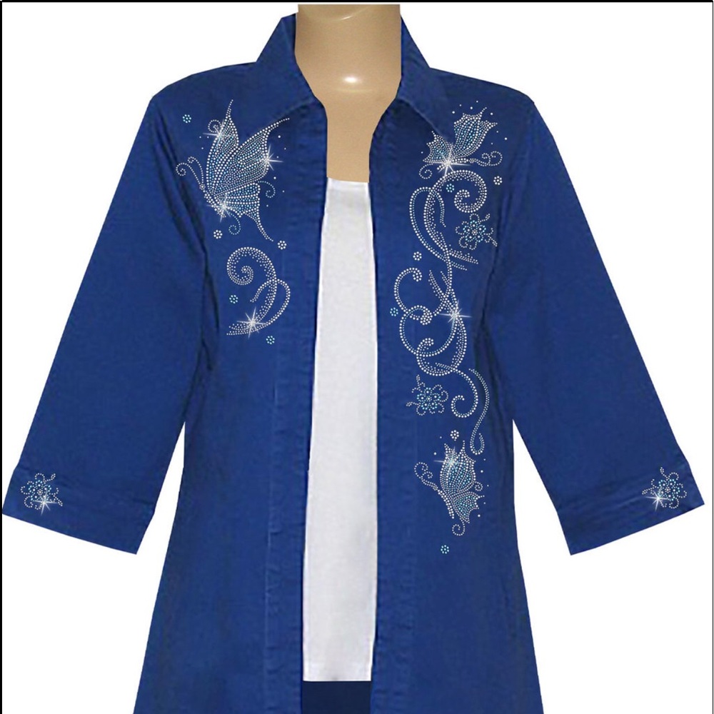 Royal Blue Jacket